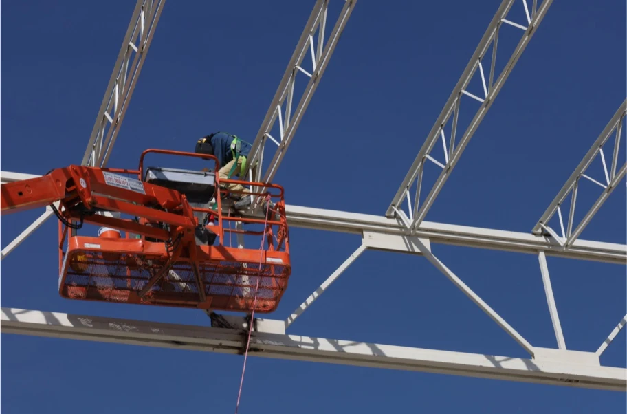 Montaje de estructuras de acero