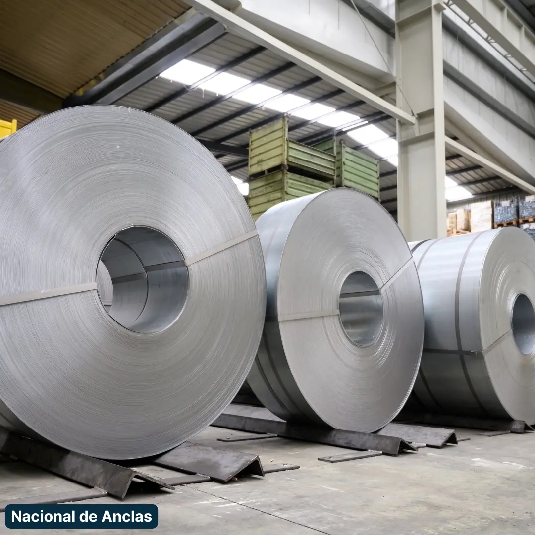 Imagen de acero laminado en frío con propiedades mecánicas superiores para aplicaciones industriales.